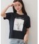 【UV】フラワープリントTシャツ≪洗濯機OK／接触冷感≫