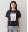 【UV】フラワープリントTシャツ≪洗濯機OK／接触冷感≫