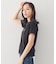 【接触冷感／UVケア】裾レースロゴTシャツ《洗濯機OK》
