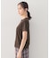 【接触冷感／UVケア】裾レースロゴTシャツ《洗濯機OK》
