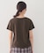 【接触冷感／UVケア】裾レースロゴTシャツ《洗濯機OK》