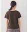 【接触冷感／UVケア】裾レースロゴTシャツ《洗濯機OK》