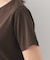 【接触冷感／UVケア】裾レースロゴTシャツ《洗濯機OK》