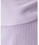 チェック編みケープリボンニット【洗濯機OK】