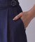 シャンブレーサイドタブワイドパンツ【洗濯機OK】