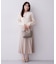 【植草美幸先生が指南する好印象スタイル】2WAYバイカラーキルティングミドルトート