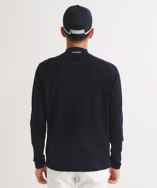 新品未使用✨ アダバット　adabat メンズ　モックネック　長袖　ロンT 新品未使用✨ アダバット adabat メンズ モックネック 長袖 ロン