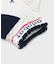 【新レーベル ADABAT NAVY】アンクルロゴベリーショートソックス