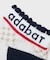 【新レーベル ADABAT NAVY】アンクルロゴベリーショートソックス