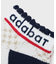 【新レーベル ADABAT NAVY】アンクルロゴベリーショートソックス