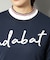 【新レーベル ADABAT NAVY】アダバットサインロゴニット