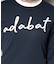 【新レーベル ADABAT NAVY】アダバットサインロゴニット