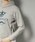 【新レーベル ADABAT NAVY】ライトダンボールフーディー
