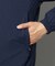 【新レーベル ADABAT NAVY】撥水加工 ストレッチジップアップブルゾン