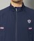 【新レーベル ADABAT NAVY】撥水加工 ストレッチジップアップブルゾン