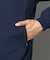 【新レーベル ADABAT NAVY】撥水加工 ストレッチジップアップブルゾン
