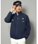 【新レーベル ADABAT NAVY】撥水加工 ストレッチジップアップブルゾン