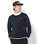 【新レーベル ADABAT NAVY】ライトダンボールプルオーバー