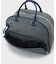 【新レーベル ADABAT NAVY】トリコロールボストンバッグ