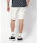 【新レーベル ADABAT NAVY】UVカット/接触冷感 ストレッチツイルハーフパンツ