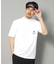 【新レーベル ADABAT NAVY】UVカット/吸水速乾 ポケット付モックネックT