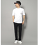 【新レーベル ADABAT NAVY】UVカット/吸水速乾 ポケット付モックネックT