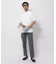 【新レーベル ADABAT NAVY】UVカット/吸水速乾 ポケット付モックネックT