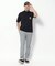 【新レーベル ADABAT NAVY】UVカット/吸水速乾 ポケット付モックネックT