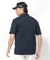【新レーベル ADABAT NAVY】UVカット/吸水速乾 ポケット付モックネックT