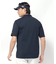 【新レーベル ADABAT NAVY】UVカット/吸水速乾 ポケット付モックネックT