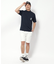 【新レーベル ADABAT NAVY】UVカット/吸水速乾 ポケット付モックネックT