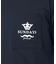 【新レーベル ADABAT NAVY】UVカット/吸水速乾 ポケット付モックネックT