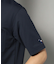【新レーベル ADABAT NAVY】UVカット/吸水速乾 ポケット付モックネックT