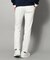 【新レーベル ADABAT NAVY】ストレッチホワイトパンツ