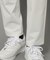 【新レーベル ADABAT NAVY】ストレッチホワイトパンツ