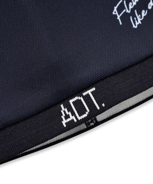 UVカット/吸水速乾 櫻井貴史 adabatNAVYコラボバーディーポロシャツ