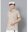 【新レーベル ADABAT NAVY】UVカット／吸水速乾 モナコリンクスプリントポロシャツ