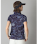 【新レーベル ADABAT NAVY】UVカット／吸水速乾 モナコリンクスプリントポロシャツ