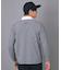 【新レーベル ADABAT NAVY】吸水速乾 サッカーストライプ長袖ポロシャツ