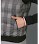 【ADABAT NAVY】【撥水】グレンチェック中綿ベスト