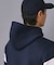 【新レーベル ADABAT NAVY】ブロッキングラインロゴフーディー