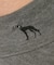【吸湿発熱】メッセージロゴモックネックロンT