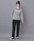 【ADABAT NAVY】ニットフーディー