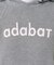 【ADABAT NAVY】ニットフーディー
