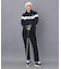 【ADABAT NAVY】ブロッキングラインロゴフーディー