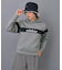 【ADABAT NAVY】ブロッキングラインロゴフーディー