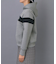 【ADABAT NAVY】ブロッキングラインロゴフーディー