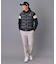 【新レーベル ADABAT NAVY】撥水 タータンチェック中綿ベスト