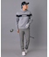 【新レーベル ADABAT NAVY】ハイブリットダウンクロステーパードパンツ