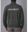 【新レーベル ADABAT NAVY】スリーブラインニットブルゾン